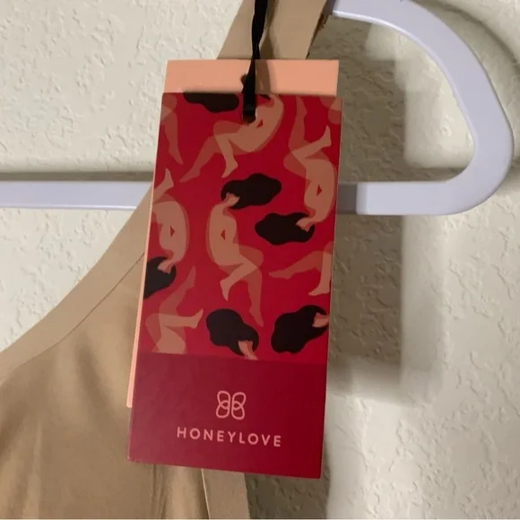 Honeylove Womens tan boldness tank shape wear XL NEW